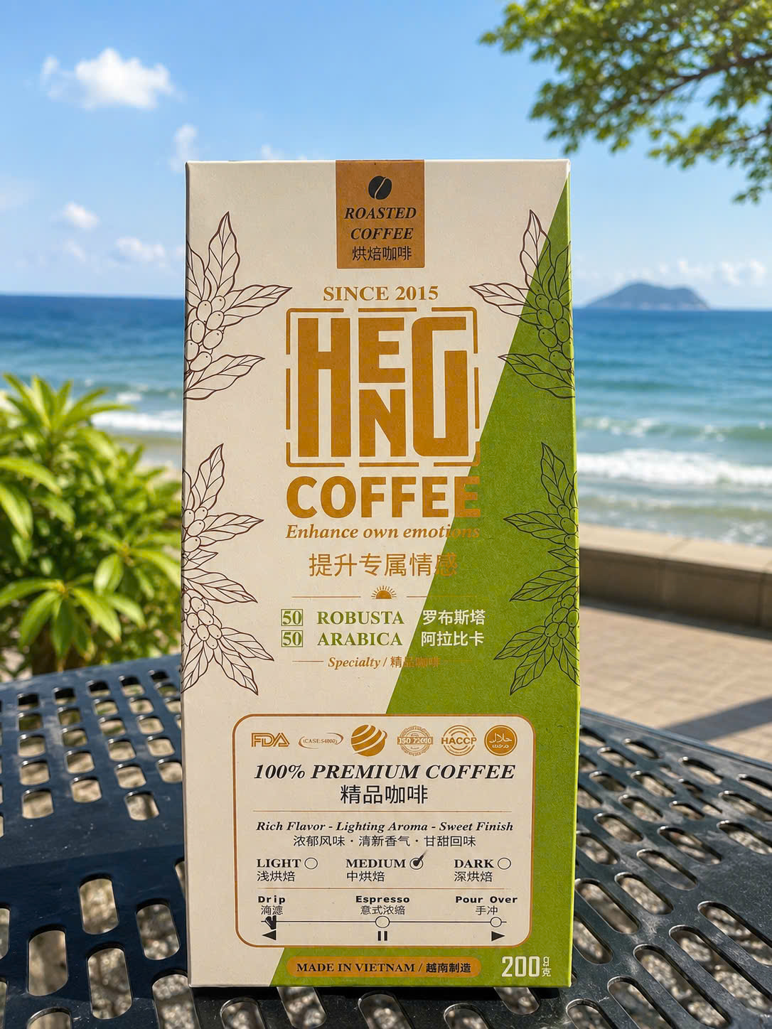 Heng Coffee 50 Robusta - 50 Arabica 200g